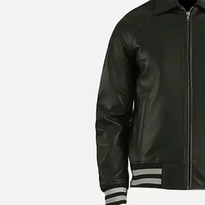 Veste Letterman de super qualité au design unique pour hommes Nouvelle veste Letterman en cuir pour hommes à vendre - Product Image 4