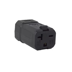 NEMA 6-20 20A 250V Cableado eléctrico Conector de puesta a tierra Clam Shell - Product Image 1