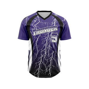 Maillot de baseball personnalisé de haute qualité vêtements de sport respirants avec logo personnalisé nom et numéros imprimés conception sublimée - Product Image 1