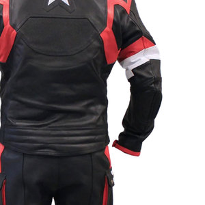 RECORD,S Costume en cuir de moto personnalisé de qualité supérieure le plus populaire pour hommes Vente en gros de vestes de moto pour hommes à la mode - Product Image 5