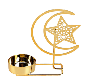 Or Croissant de Lune Islamique Moderne Personnalisé Ramadan Mubarak Cadeau de Table Showpiece Made Iron Finest Crafted Indian Exportateurs - Product Image 1