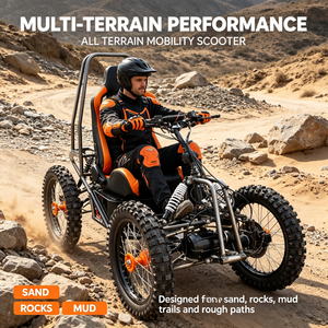 Scooter Elettrico Fuoristrada ad Alta Coppia 5000W, Veicolo Utilitario <span class=keywords><strong>a</strong></span> 4 Ruote con <span class=keywords><strong>Motore</strong></span> Centrale Potente - Product Image 1