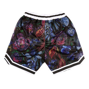 Shorts de sport pour hommes WEAR, haute qualité, imprimés, en maille, taille élastique, décontractés, séchage rapide, doux et légers - Product Image 2