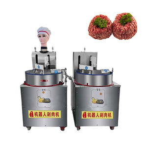 Machine automatique à double couteau <span class=keywords><strong>Robot</strong></span> hachoir à <span class=keywords><strong>viande</strong></span> Machine à découper <span class=keywords><strong>la</strong></span> <span class=keywords><strong>viande</strong></span> de bœuf Farce de légumes Coupeur de <span class=keywords><strong>viande</strong></span> hachée - Product Image 2