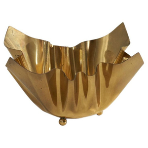 Élégant bol de service à chocolat au design martelé de première qualité en métal fait à la main et écologique pour les mariages et les fêtes - Product Image 3