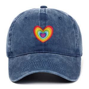 Casquette de baseball en denim vintage à 6 panneaux, nouveau logo personnalisé, coton lavé, respirant et imperméable, réglable, design élégant - Product Image 6