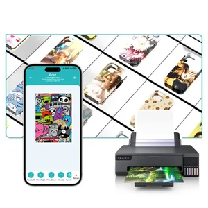 Impresora UV de cama plana para carcasas de teléfono, máquina de impresión digital de inyección de tinta de escritorio, impresión UV DTF para pegatinas, vasos, pelotas de golf, acrílico, impresión personalizada - Product Image 5