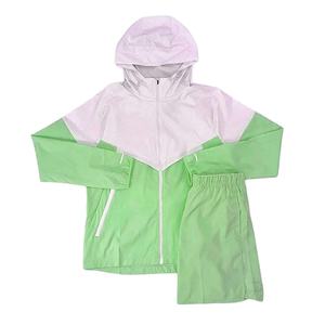 Conjunto de chándal cortavientos de poliéster y nailon ligero con logotipo personalizado para hombre chándal cortavientos impermeable para exteriores 2026 - Product Image 2