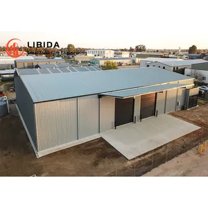 Easy To Assemble Metal Building Prefabricated Factory Building Mild Steel Construction Materials