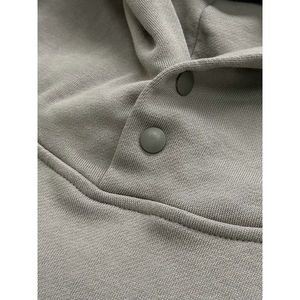 Sweat-shirts à capuche personnalisés pour hommes, vêtements en gros, haute qualité, 350 g/m², poids lourd, marque OEM, sweat-shirts à capuche personnalisés avec poche boutonnée - Product Image 4