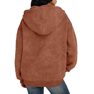 Sweats à capuche zippés délavés à l'acide pour hommes Premium Cotton Streetwear Custom Design Zip Up Sweatshirts à capuche 100% Cotton Fleece - Product Image 4