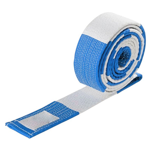 เข็มขัดศิลปะการต่อสู้คาราเต้ ยูโด เทควันโด คุณภาพสูง ราคาดีที่สุด สีและโลโก้สั่งทำได้ เข็มขัดฝึกซ้อมผ้าฝ้ายเนื้อนุ่ม - Product Image 2