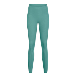 Leggings de yoga pour femmes, tricotés, taille mi-haute, avec logo personnalisé, prix de gros, design multicolore, en vente, best-seller 2025 - Product Image 6