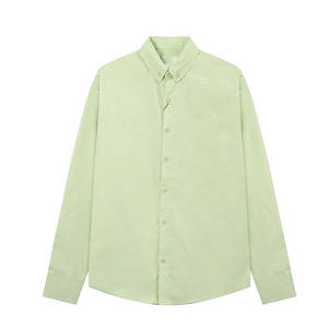 Top qualité 100% coton chemise habillée personnalisé votre Logo t-shirt meilleur prix chemise habillée pour la vente en ligne - Product Image 5