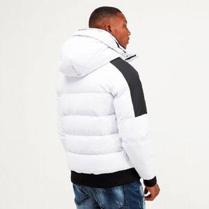 Veste matelassée oversize pour homme, nouvelle collection hiver 2025, logo personnalisé, style varsity, veste gonflée - Product Image 6