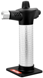Torcia a gas ricaricabile in alluminio di lusso per gastronomia 28 ml (Ibili 704450) (Confezione blister) - Product Image 1
