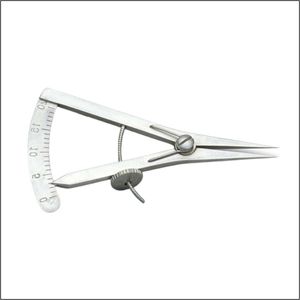 Calibrador Castroviejo de Acero Inoxidable 0-20 mm, Herramienta de Medición de Precisión para Microcirugía Oftálmica, Instrumento de Medición Quirúrgica - Product Image 5