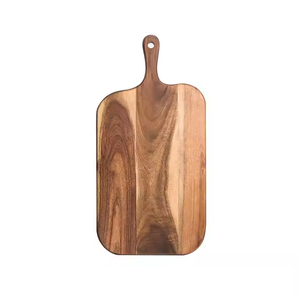 Nouveau en 2022 Grande planche à découper en bois d'acacia rectangulaire Planche de service Répondre très rapidement par glowin fashion - Product Image 6