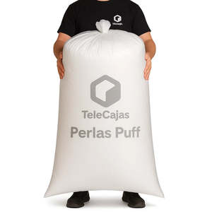 Bolsa Grande de 333 L de Perlas de Poliestireno para Rellenar Peluches o Cojines - Product Image 2