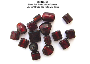 Premium and Fancy Turquoise Color Silver Foil <b>Glass</b> <b>Bead</b> Mix for Making Jewelry Available in Reasonable Price - Product Image 4