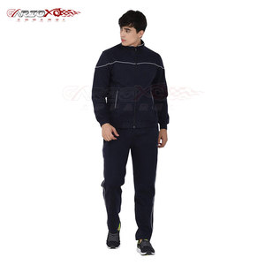 ชุดวอร์มวิ่งออกกำลังกายสำหรับผู้ชายเสื้อแจ็กเก็ตแขนยาวและกางเกงรัดรูปชุดวอร์มวิ่งน้ำหนักเบาสำหรับผู้ชาย - Product Image 1