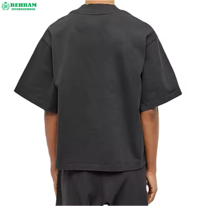 เสื้อยืดทรงบ็อกซี่แบบวินเทจ ปรับแต่งได้ ซักแล้วดูเก๋ ตัดเย็บแบบครอป ไหล่ตก ผ้าหนา 100% คอตตอน ทรงโอเวอร์ไซส์ กันยับ เป็นมิตรต่อสิ่งแวดล้อม - Product Image 2
