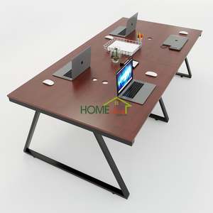 HBTH015 - Bureau modulaire 4 pièces Concept Trapeze II au design contemporain 240x120, assemblage requis - Product Image 2