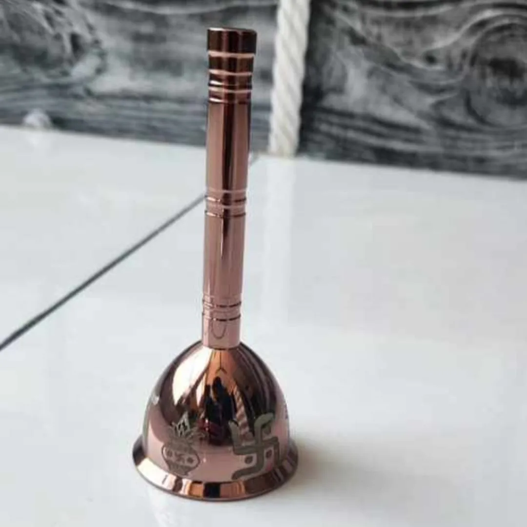 Strumenti musicali di alta qualità Aarti Brass Bell Pooja Ghanti per Puja e regalo