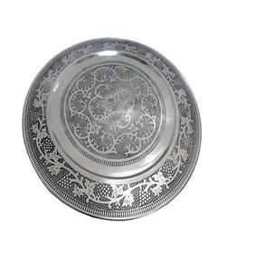 Decorativo redondo ecológico de diseño para placa de cargador, placa de boda de tendencia a la moda, 100 Uds., placas de servicio de pedido mínimo - Product Image 6