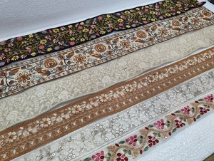 ผ้าลูกไม้ปักลายหรูหราสำหรับชุดเดรส งานแต่งงาน และการออกแบบแฟชั่น ผ้าลูกไม้ปักคุณภาพสูง รับออกแบบลวดลายและสีตามสั่ง - Product Image 6