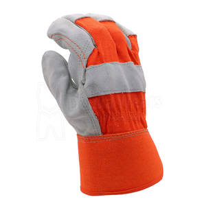 Guantes de Trabajo de Alta Calidad con Diseño Personalizado, Bajo MOQ, Material de Cuero, Guantes de Seguridad para Trabajo y Mantenimiento - Product Image 4