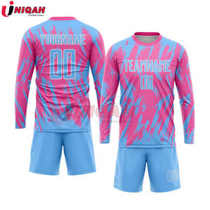 เสื้อฟุตบอลสำหรับผู้ชายเสื้อกีฬาผ้าโพลีเอสเตอร์แบบสั่งทำใหม่สำหรับทีมที่มีการพิมพ์ชื่อดิจิทัล - Product Image 4