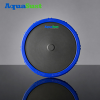 Diffuseur à noyau microporeux EDPM AquaSust 8/9/12 pouces (215/270/350 mm) pour le traitement des eaux usées, productivité 500 L/heure, anti-calcaire