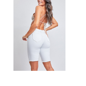 Taille haute Denim Shorts femmes grande taille mode nouveau décontracté Slim jean court lavé Sexy femme été Denim Shorts de BD - Product Image 2