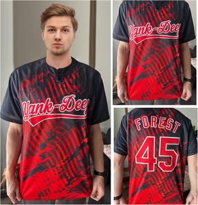 Camiseta de Softbol Sublimada al por Mayor, Transpirable, de Secado Rápido, Personalizada para Torneos Deportivos, con 2 Botones - Product Image 5