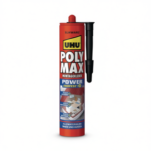 Adhesivo y Sellador UHU POLY MAX POWER Negro, Cartucho de 425 g para Uso en Oficina - Product Image 3