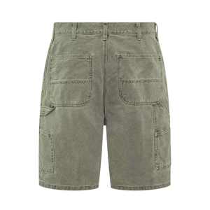 Vintage Mens <b>Shorts</b> Summer Streetwear Carpenter Work Pants Baggy Double Knee <b>Denim</b> Jeans <b>Shorts</b> Comfortable Casual - Product Image 2