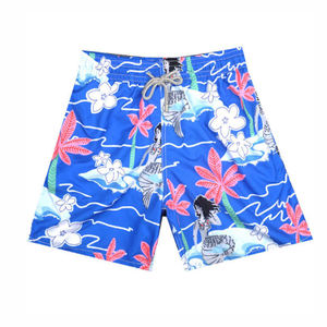 Pantalones cortos de tabla informales para hombre más populares de 2023, pantalones cortos de playa de malla de secado rápido sólido de talla grande, patrón de diseño de sublimación cómodo - Product Image 1