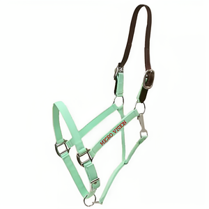 อุปกรณ์ขี่ม้าแฟชั่นใหม่ สายจูงม้าแบบปลดเร็ว ทำจากไนลอนสองชั้นอย่างสวยงาม สายจูงไนลอนแบบปรับได้ - Product Image 4