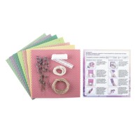 Kit de Fabricación de Velas de Cera de Abeja DIY al por Mayor para Niños de 4 a 12+ Años, Gama de Colores Harmony, Más de 48 Colores de Lujo Personalizables, Tamaño de 20.5cm, No es un Juguete
