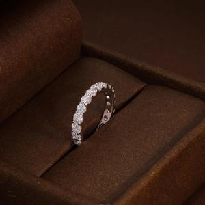 Anillo de Eternidad Completo con Diamante de Corte Brillante Cultivado en Laboratorio, 2.43 Quilates, Oro Sólido de 18K, Certificado IGI, en Caja de Regalo, Joyería de Lujo para Mujer - Product Image 5