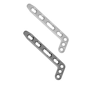 Instrumento quirúrgico ortopédico Bloqueo manual Radio distal dorsal Cabezal de placa en L 3 agujeros Acero inoxidable 316LVM Implantes de titanio - Product Image 5