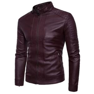 Veste matelassée en laine pour homme avec logo personnalisé, coupe slim, taille plus, streetwear, col montant, fermeture éclair respirante - Product Image 1