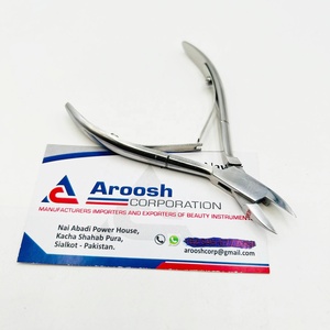 Professional Stainless Steel Cuticle Nipper - Precision Dead Skin <b>Remover</b> & Manicure Pedicure Trimmer <b>Tool</b> for Salon & Home Use - Product Image 1
