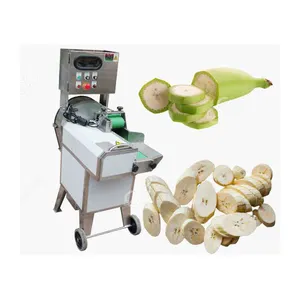 Automatic Mechanical-control Stainless Steel Plantain Banana Chips Slicer Cucumber Cutting Machine