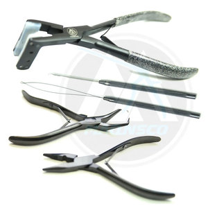 Micro Ring Micro <b>Beads</b> Applicator Pliers Stainless Steel Hair <b>Extensions</b> Tools Made with Surgical Steel - Product Image 5