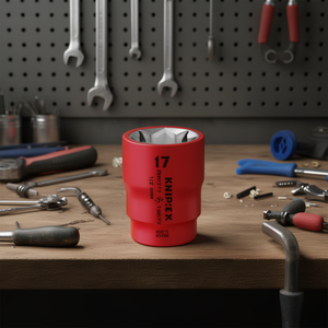 Knipex 1/2'' Hexagon Socket for Hexagonal Screws with Internal <b>Square</b> Product Category Hex <b>Keys</b> - Product Image 3
