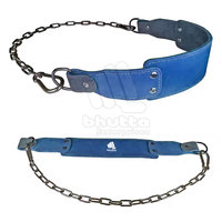 Ceinture de musculation en cuir de vachette robuste et personnalisable avec logo, antidérapante, de haute qualité, pour l'entraînement de force, la musculation et la protection du dos
