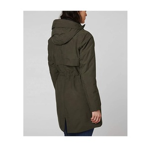 Equipo de lluvia ecuestre de Invierno para mujer, abrigo de equitación de nailon impermeable para deportes de caballos, logotipo personalizable - Product Image 3