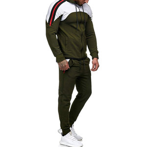 Survêtements en coton à impression personnalisée unisexe, sweat à capuche/pantalon surdimensionné pour hommes - Product Image 3